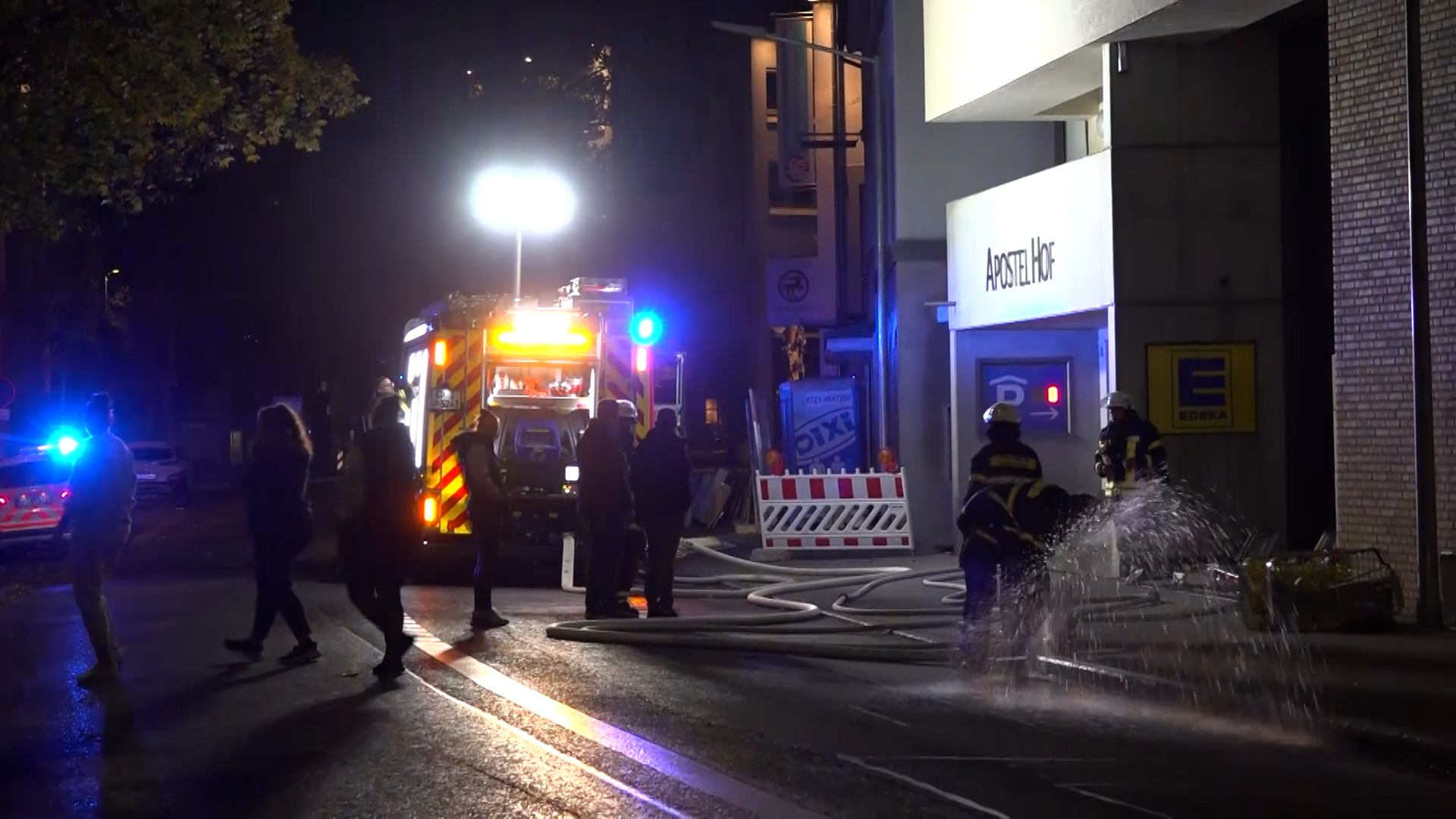 G Ppingen Stromausf Lle Und Feuerwehr Einsatz Im Supermarkt