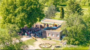 Schlierbach - Eröffnung der Ganztagesgruppe im Waldkindergarten Bergreute