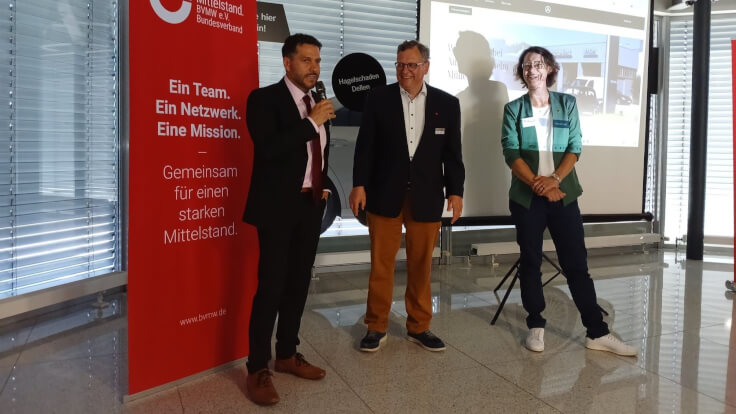 Geislingen/Donzdorf - Oberbürgermeister Ignazio Ceffalia beim BVMW-Energieabend