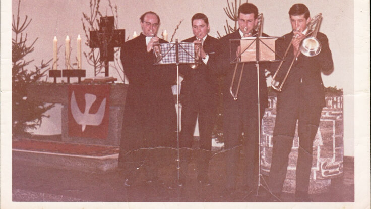 Bad Ditzenbach - Jubiläum 60 Jahre Posaunenchor Auendorf