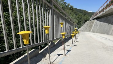 Geislingen - Unerlaubte Durchfahrten verursachen bereits Schäden am sanierten Radweg