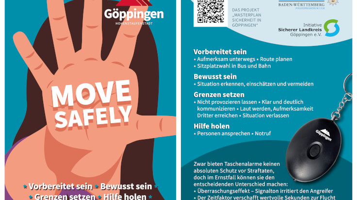 Göppingen - Aktion für mehr Sicherheit: Stadt Göppingen und Initiative Sicherer Landkreis Göppingen zeigen Präsenz auf dem Marktplatz