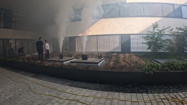 Göppingen - Brandrauchströmungen sichtbar gemacht: Feuerwehr erprobt Entrauchungskonzept im Alb-Fils-Klinikum