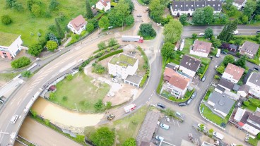 Göppingen - Nach Hochwasserschäden: Wiederaufbau der Uferböschung an den Filsterrassen