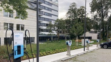 Göppingen - Inbetriebnahme der Schnellladesäulen am Landratsamt