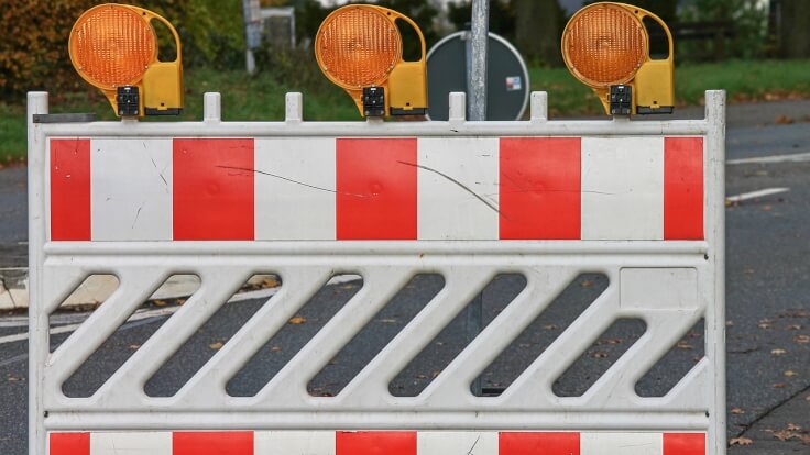 Geislingen - Ortsdurchfahrt Geislingen-Aufhausen gesperrt