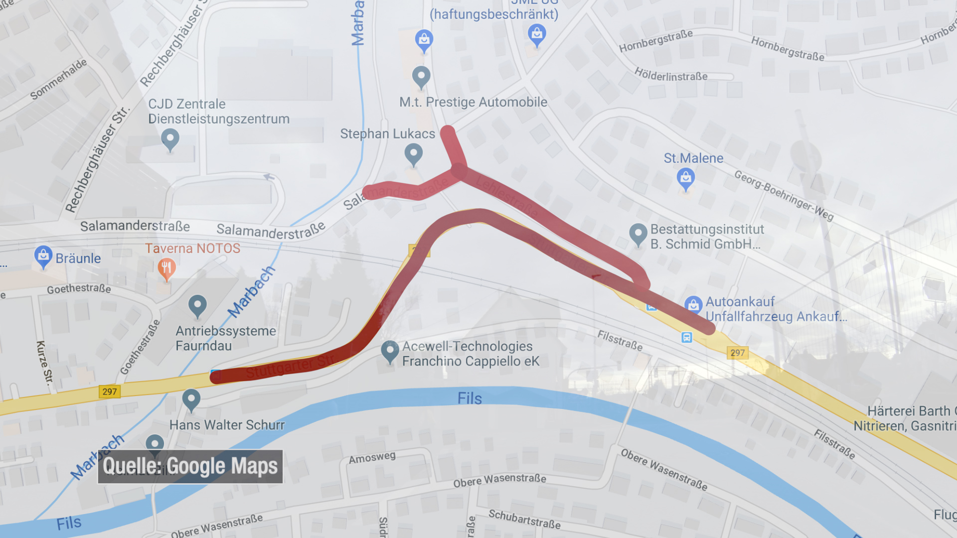 Faurndau: Weitere Sperrungen ab Montag Faurndau: Weitere Sperrungen ab Montag