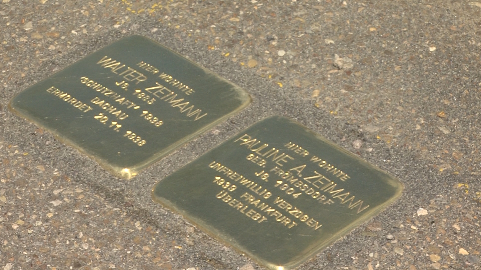 Stolpersteine in Süßen und Wäschenbeuren