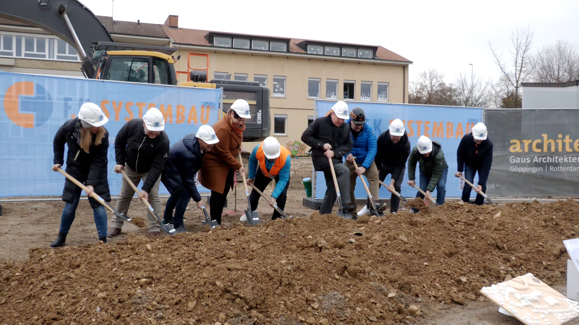 Süßen Spatenstich Für „bizet Campus“ 7514