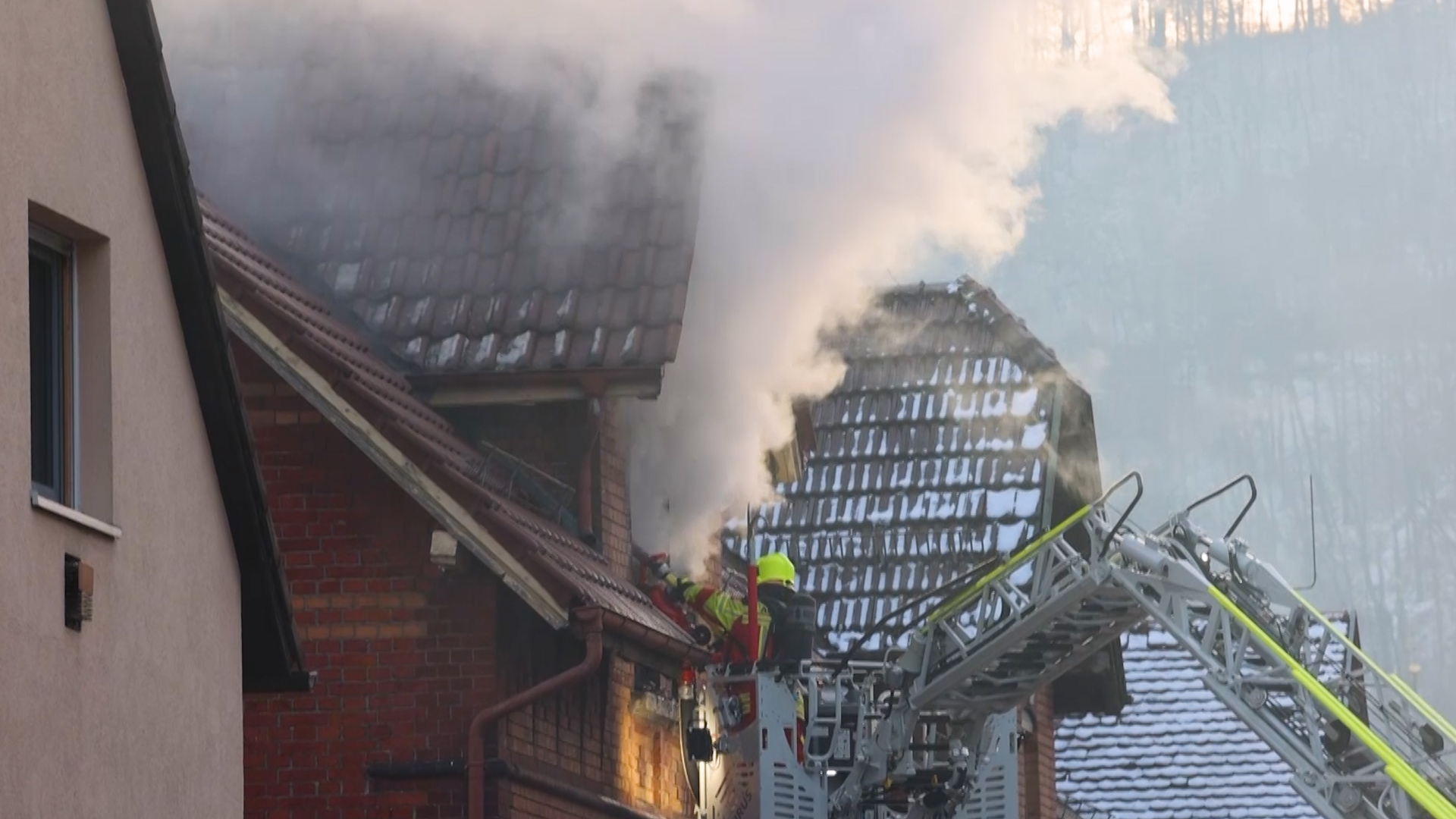 Geislingen: Vier Verletzte bei Gebäudebrand 