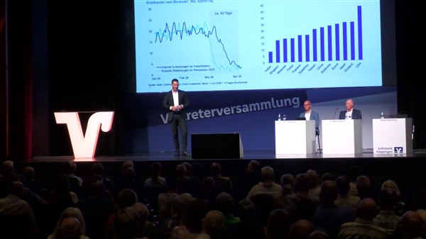 Göppingen: Volksbank zieht bei Vertreterversammlung positive Bilanz des Geschäftsjahrs 2025