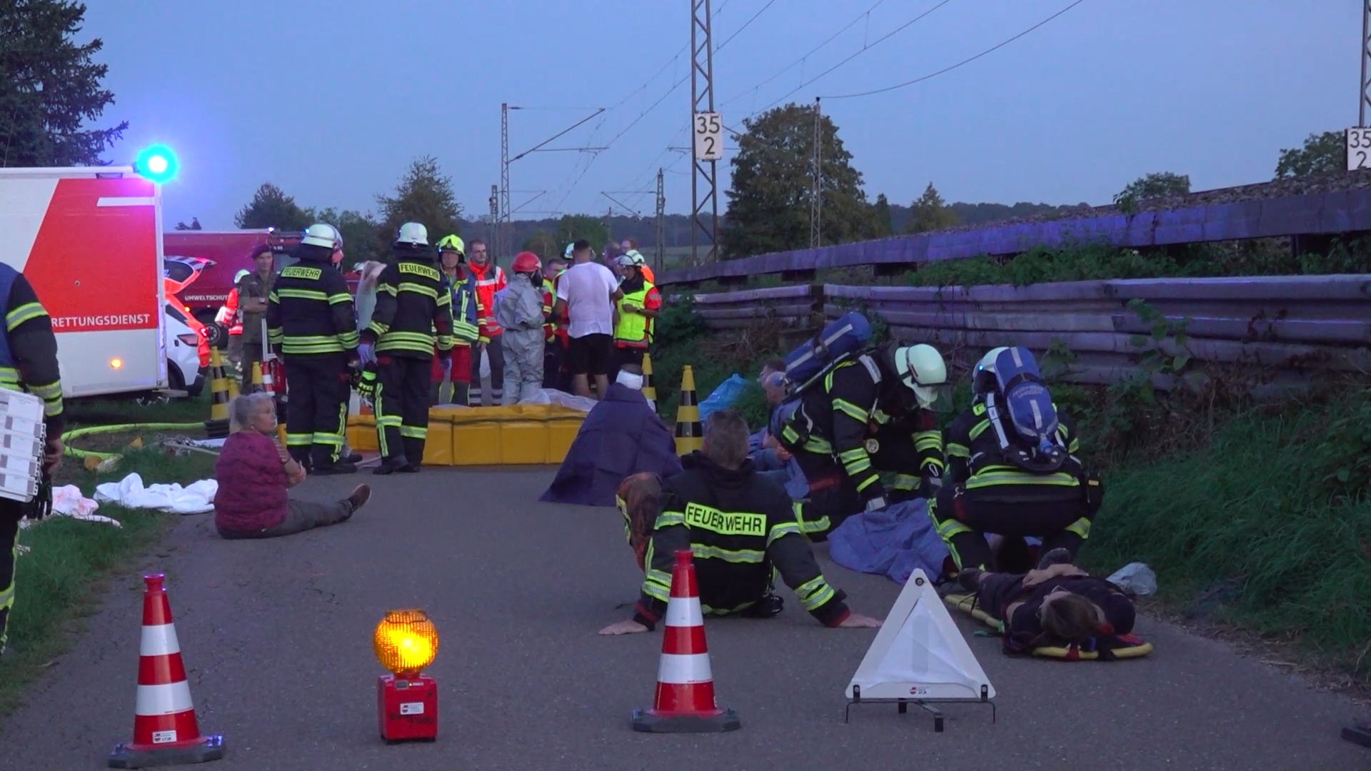 Göppingen district: Emergency services rehearse pipeline leak with ...